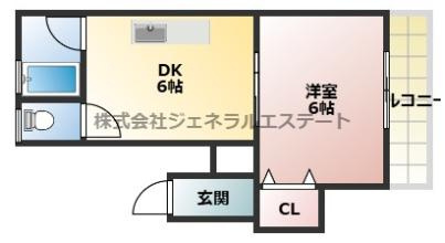 【間取り】 | 香里エイコーマンション