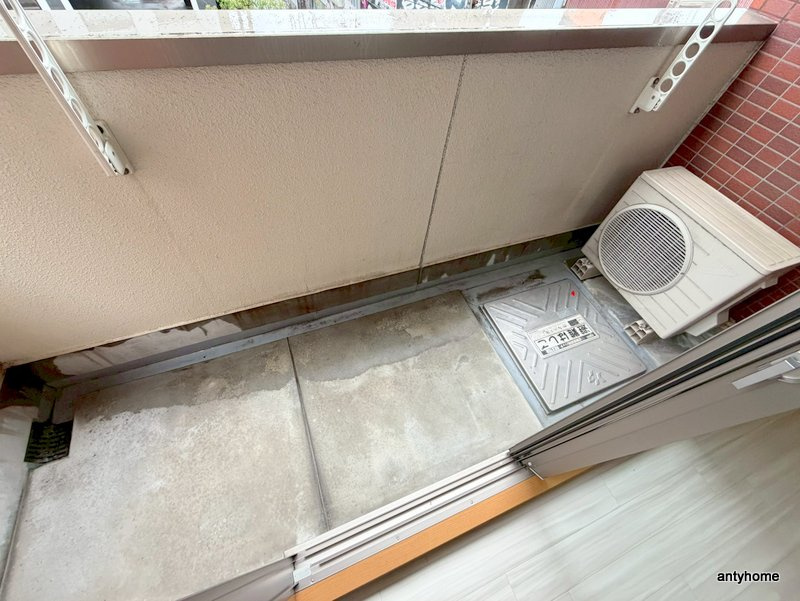 難波千日前ＯＥＭマンションのバルコニー