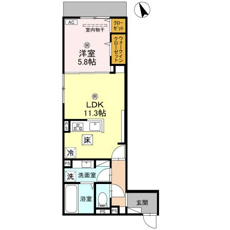 ラ フレーズの間取り
