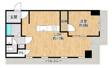【間取り】 | ☆金岡グランドハイツ