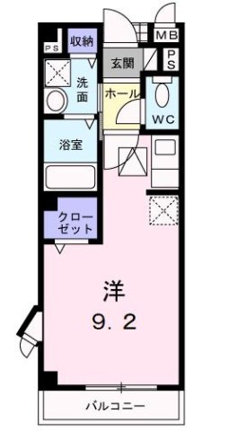 【間取り】 | リフティー井上Ｂ