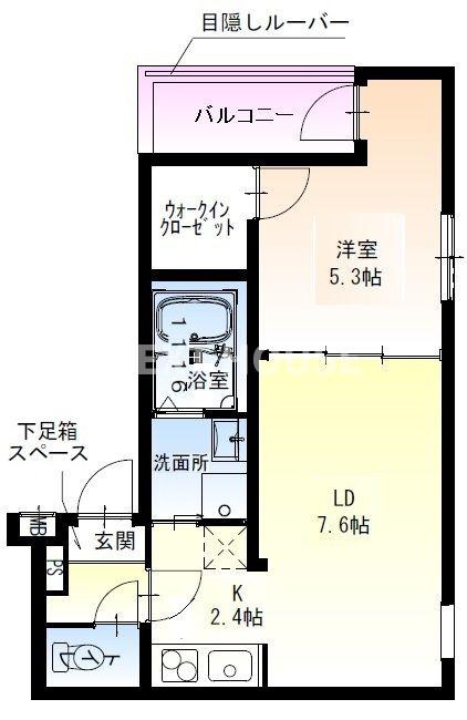 フジパレス杉本町駅西Ⅴ番館の間取り