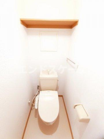 ポワール・フルールのトイレ|高崎、前橋のお部屋探しはエンドスケープまで！お客様の理想お聞かせ下さい♪