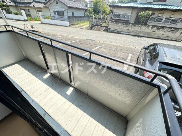 トレファルコＡ棟のバルコニー|高崎、前橋のお部屋探しはエンドスケープまで！お客様の理想お聞かせ下さい♪
