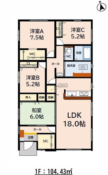 鳥栖市弥生が丘4丁目1期3区画　6号棟