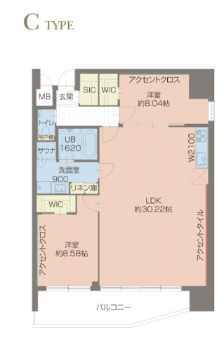 【間取り】 | プレジオ北浜