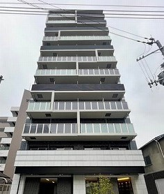 プレサンス海老江ジャルダンの外観|きれいな外観です