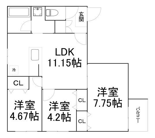 【間取り】 | エス.フィールド奏