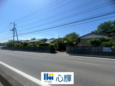 【前面道路含む現地写真】 | 厚南北３丁目土地（646-1他、計３筆）／古家付き・現状渡し・255坪