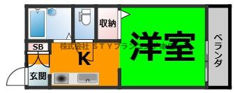 仲介手数料０円！パークサイド五才美　B棟
