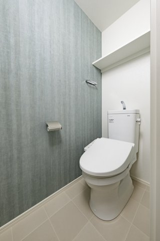 新品家具付きマンション築港本町8B(KaGood福岡)のトイレ
