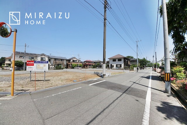 【外観】 | 陽の光をたっぷりと浴びながら気持ち良く生活が出来ます。夢のマイホーム、夢ではなく実現出来ます！見学・ご相談等、お気軽にご連絡下さい。