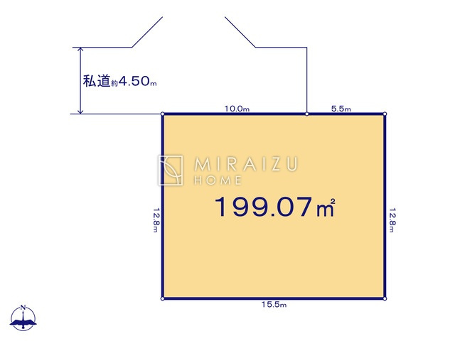 【土地図】 | 開放感のある、閑静な住宅街に位置しています。陽の光をたっぷりと浴びながら気持ち良く生活が出来ます。夢のマイホーム、夢ではなく実現出来ます！見学・ご相談等、お気軽にご連絡下さい。