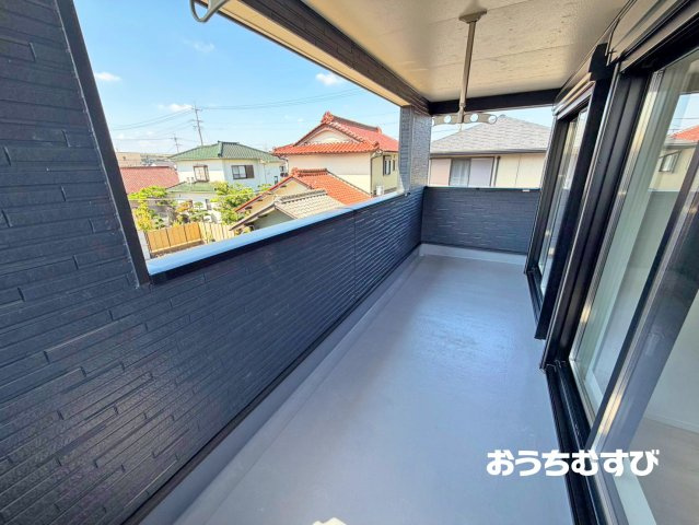 春日井市花長町第2(全4棟)のバルコニー