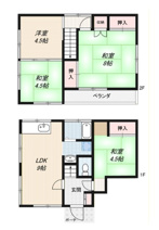海老名白井貸家の画像