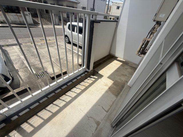 マンション遠山のバルコニー