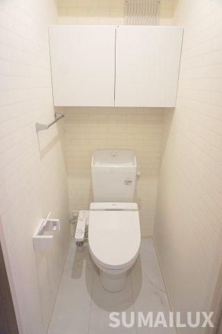 合志市須屋のアパートのトイレ