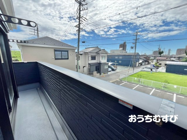 北区東味鋺第4(全5棟)のバルコニー
