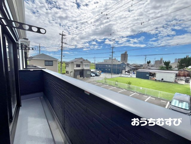 北区東味鋺第4(全5棟)のバルコニー