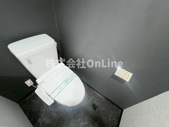 大阪市平野区加美北１丁目の賃貸マンションのトイレ