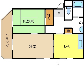CS極楽の間取り