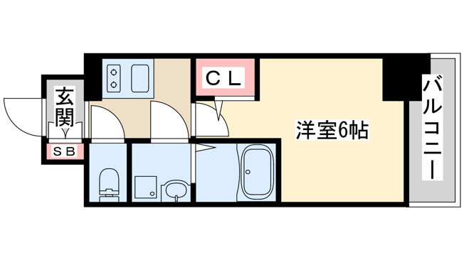 【間取り】 | CREST TAPP 庄内