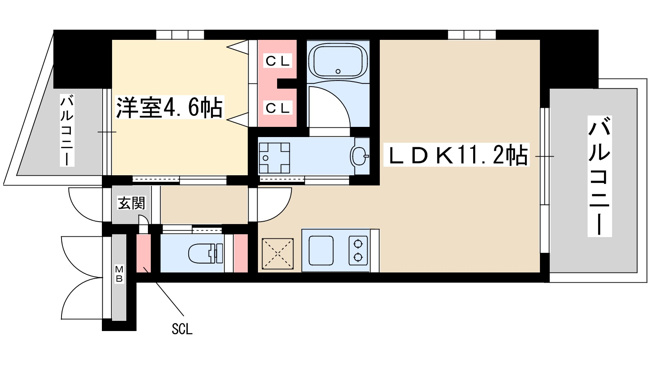【間取り】 | プレジオ十三
