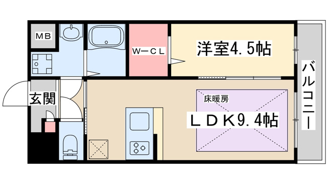 【間取り】 | 第22関根マンション
