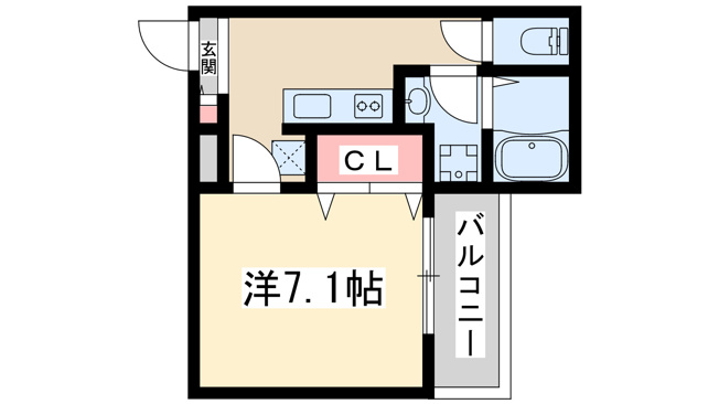 【間取り】 | アイル柴島