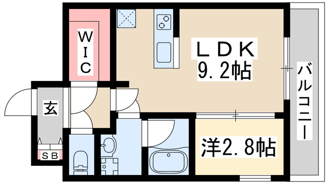 【間取り】 | エルセレーノ新大阪北
