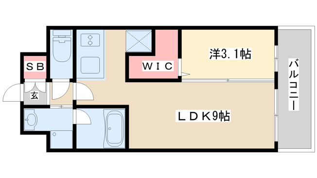 【間取り】 | Attirant西三国