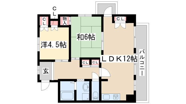 【間取り】 | ライフステージ新大阪