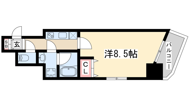 【間取り】 | リッジ江坂