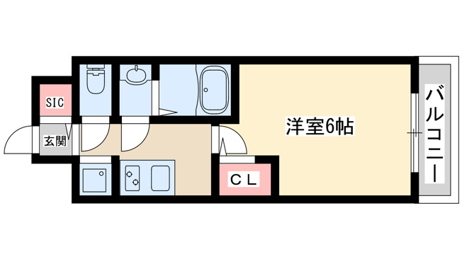 【間取り】 | プランドール新北野