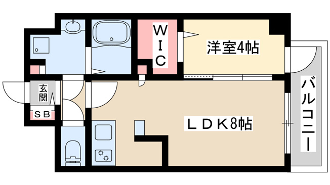 【間取り】 | プランドール新北野