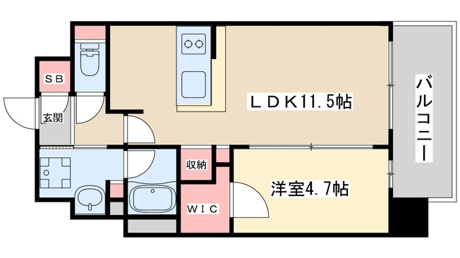 【間取り】 | カーサレグラス福島野田