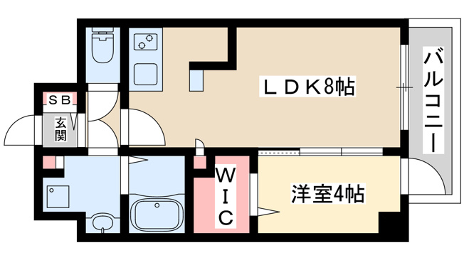 【間取り】 | プランドール新北野