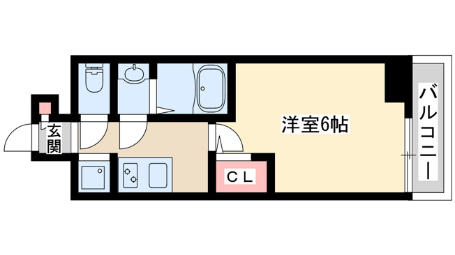 【間取り】 | プランドール新北野