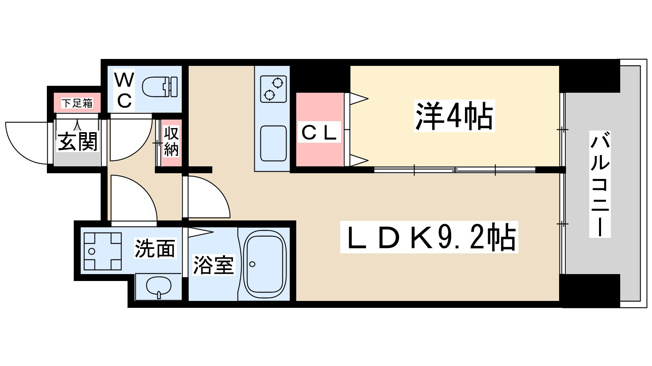 【間取り】 | ランドセントラル梅田