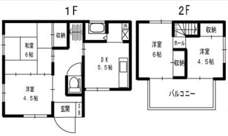 【間取り】 | かしわ台戸建