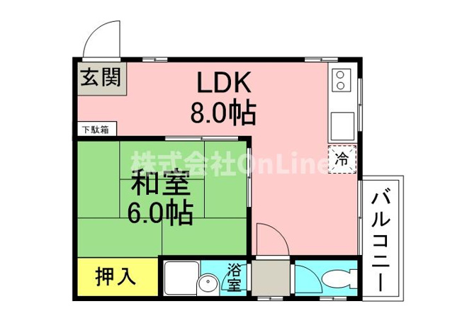 【間取り】 | ハイデンス花園