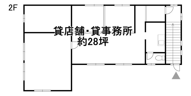 【間取り】 | 下諏訪町西豊貸店舗・貸事務所