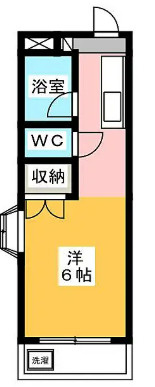 八王子市西寺方町の一棟マンションの間取り