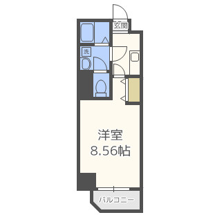 ES-Grande大阪同心の間取り