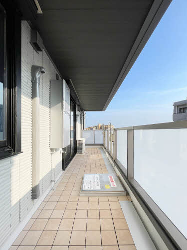 福岡市中央区笹丘３丁目の賃貸マンションのバルコニー|ＧＲＡＮＤ ＢＬＥＵ ＤＥ ＳＡＳＡＯＫＡ ＊＊ A0302号-13