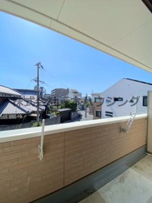 【展望】 | 　Mansion Grace | 室内からの眺望です
（実際のお部屋の写真です）
