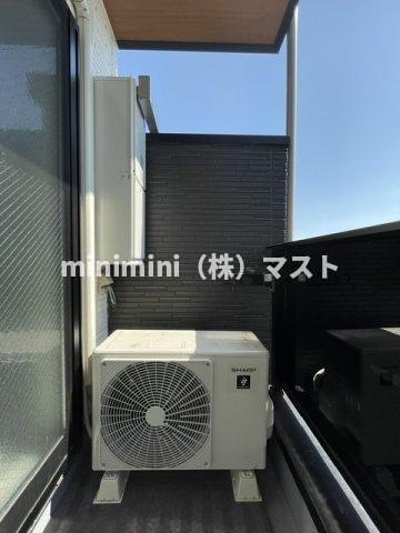 AIA難波南のバルコニー