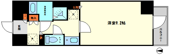 エスリードコート堺筋本町の間取り