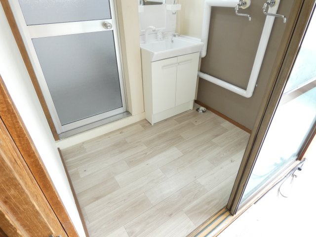 西14北6借家（4-12-2）の洗面所