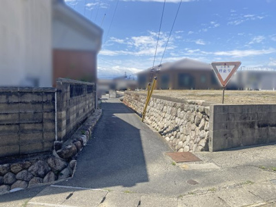【前面道路含む現地写真】 | 四日市市小杉町 | 南側道路